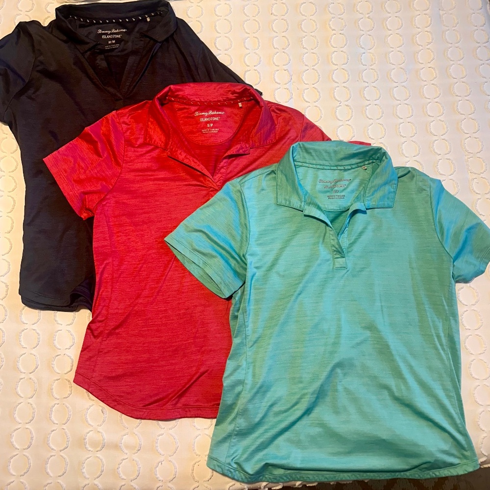 Women’s Tommy Bahama Island Zone Wrinkle free Polos